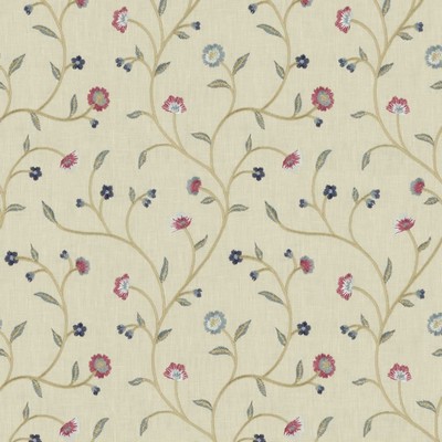 Kasmir Woburn Park Potpourri in 1458 White Cotton
48%  Blend Fire Rated Fabric Heavy Duty CA 117  NFPA 260  Vine and Flower   Fabric